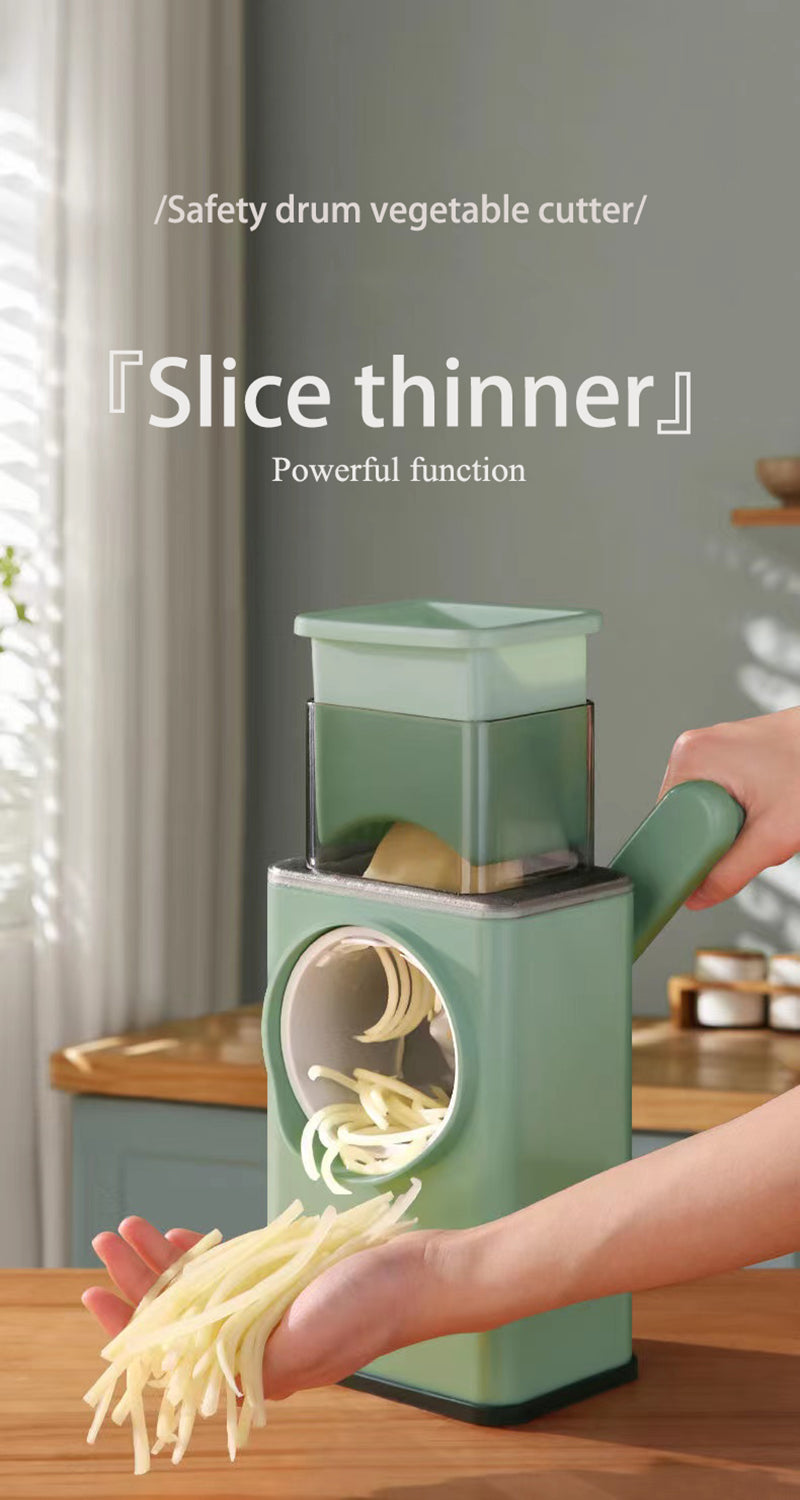 Multifunctional Drum Vegetable Slicer