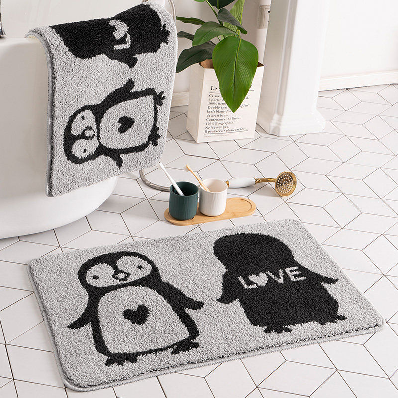 Absorbent Animal design mat