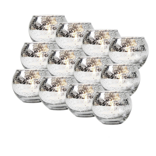 Gold Plating Christmas Candle Cup - Kayluz Home