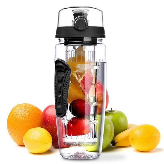 1000ml Water Fruit Bottle BPA Free Plastic Sport Fruit Infuser Water