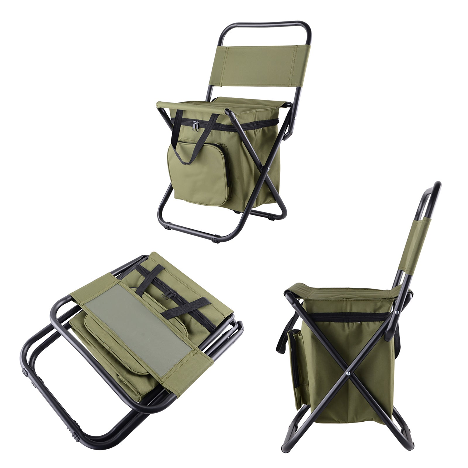 Portable Folding Chair Movable