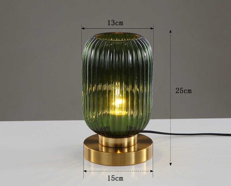 Modern Glass Table Lamp