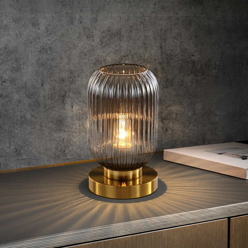 Modern Glass Table Lamp