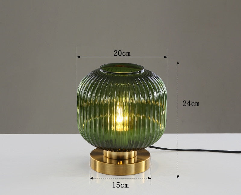 Modern Glass Table Lamp