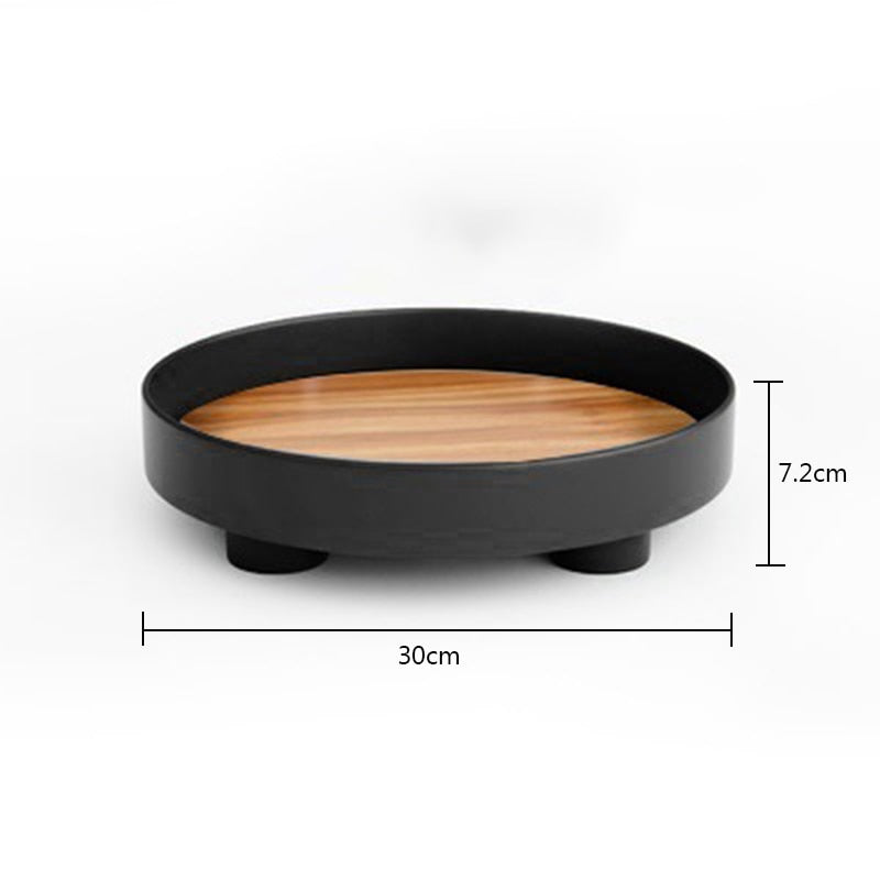 Nordic Simple Round Storage Tray