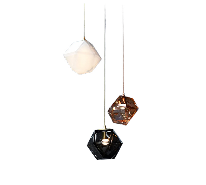 Glass Chandelier Rubik's Cube - Kayluz Home