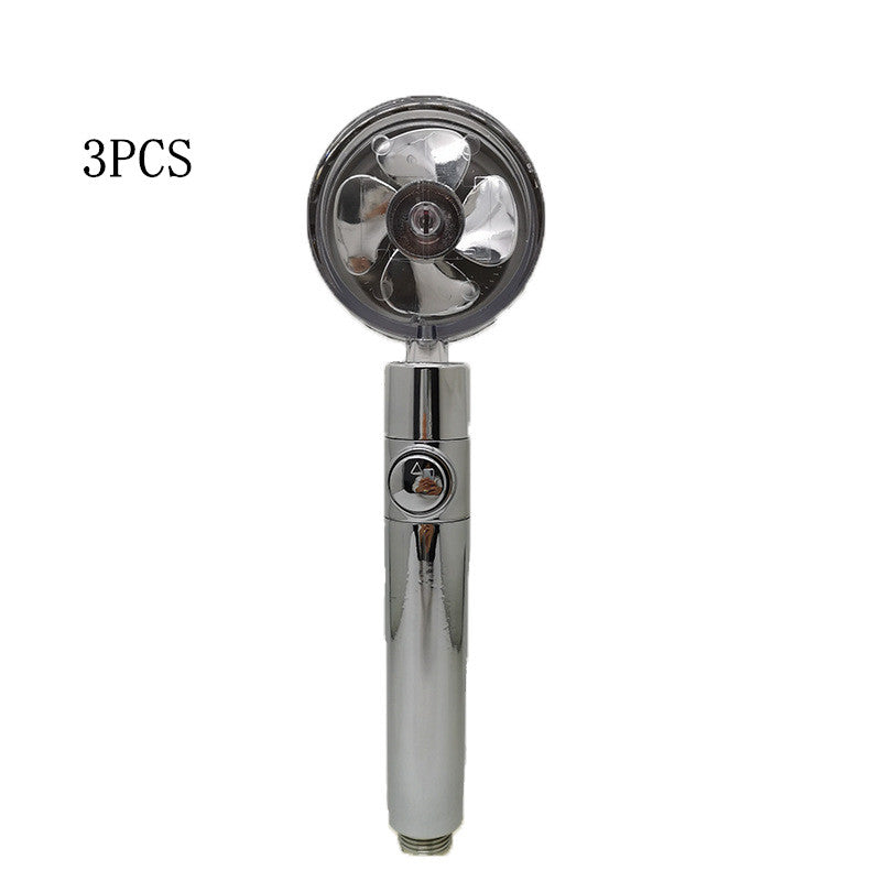 Propeller Driven Shower head