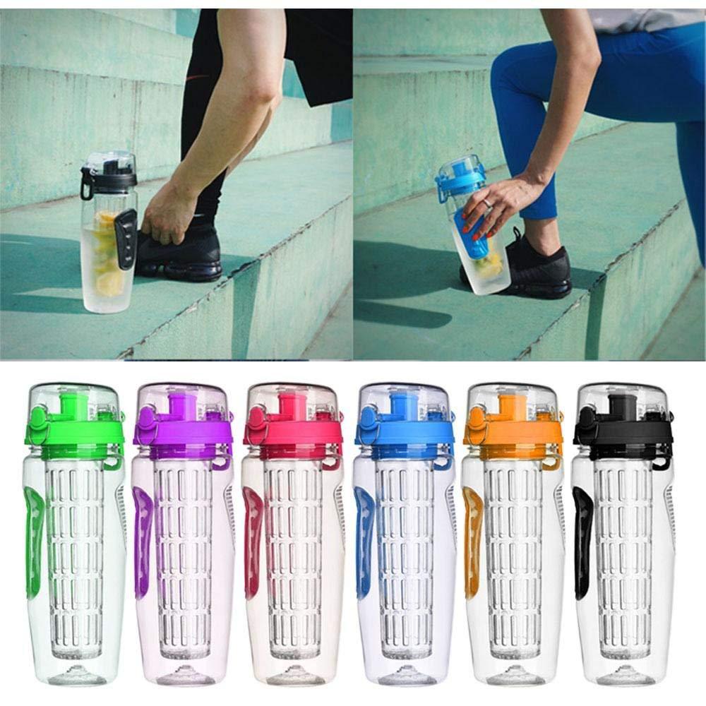 1000ml Water Fruit Bottle BPA Free Plastic Sport Fruit Infuser Water