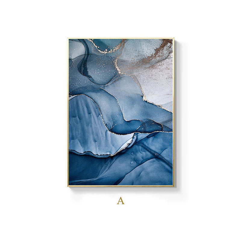 Blue Art Gallery Decorative Painting Canvas