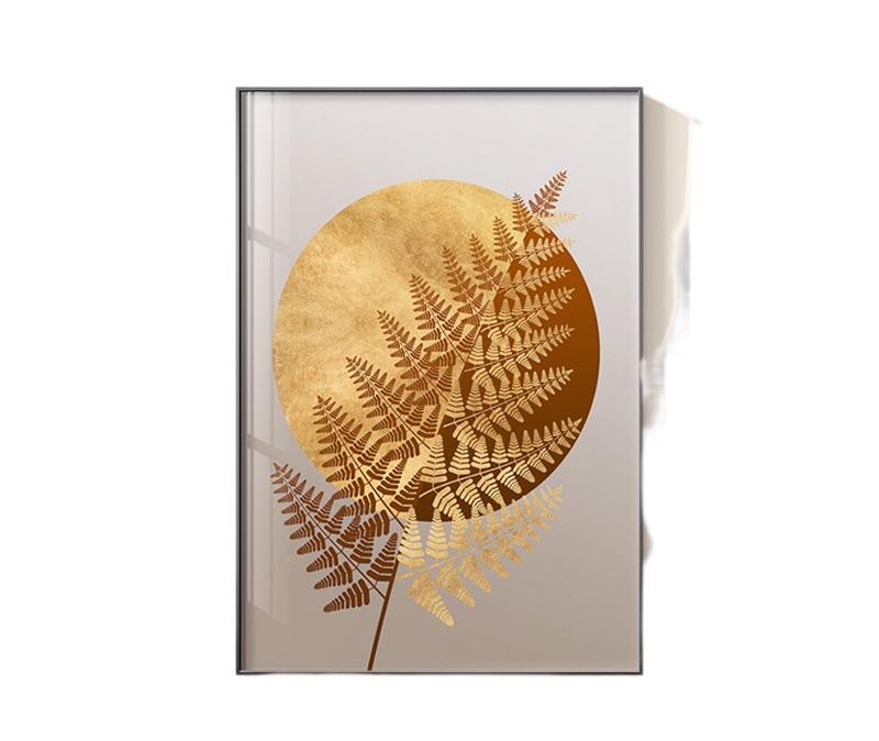 Plant Leaf Wall Art Canvas Painting