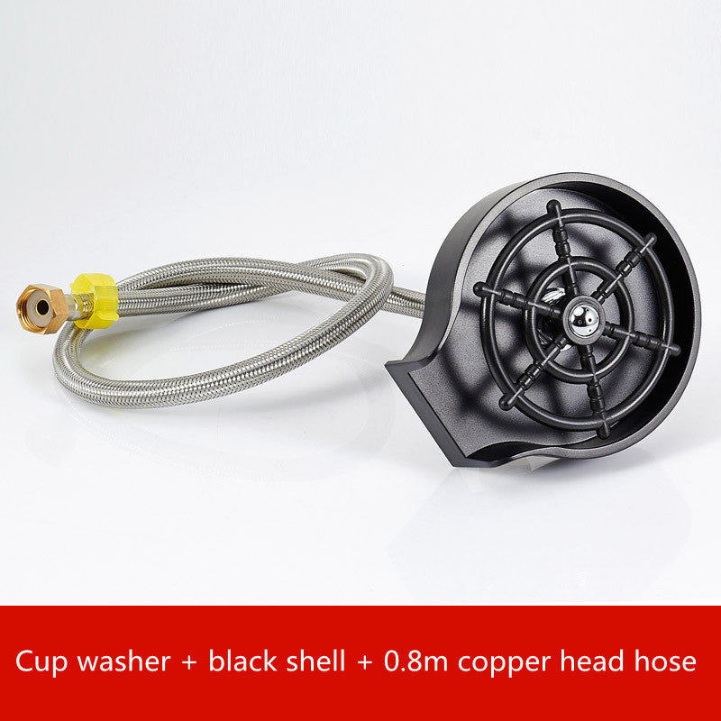 Cup Washer Sink High-pressure Spray Automatic Faucet