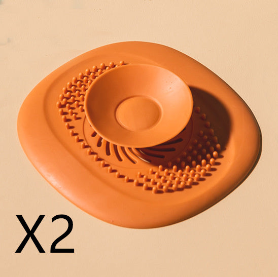 Bathroom Washbasin Drain Hair Catcher