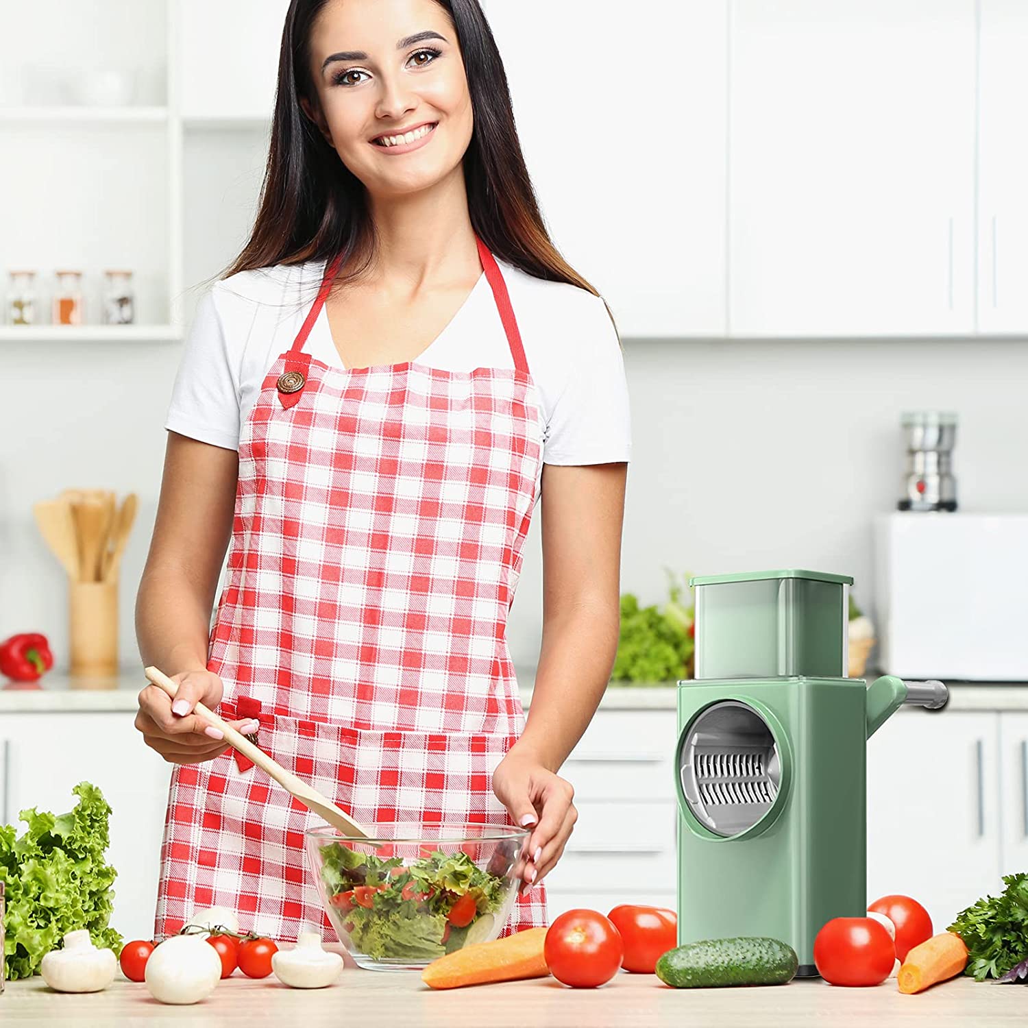 Multifunctional Drum Vegetable Slicer